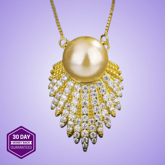 Fritillaria Pearl Pendant Set