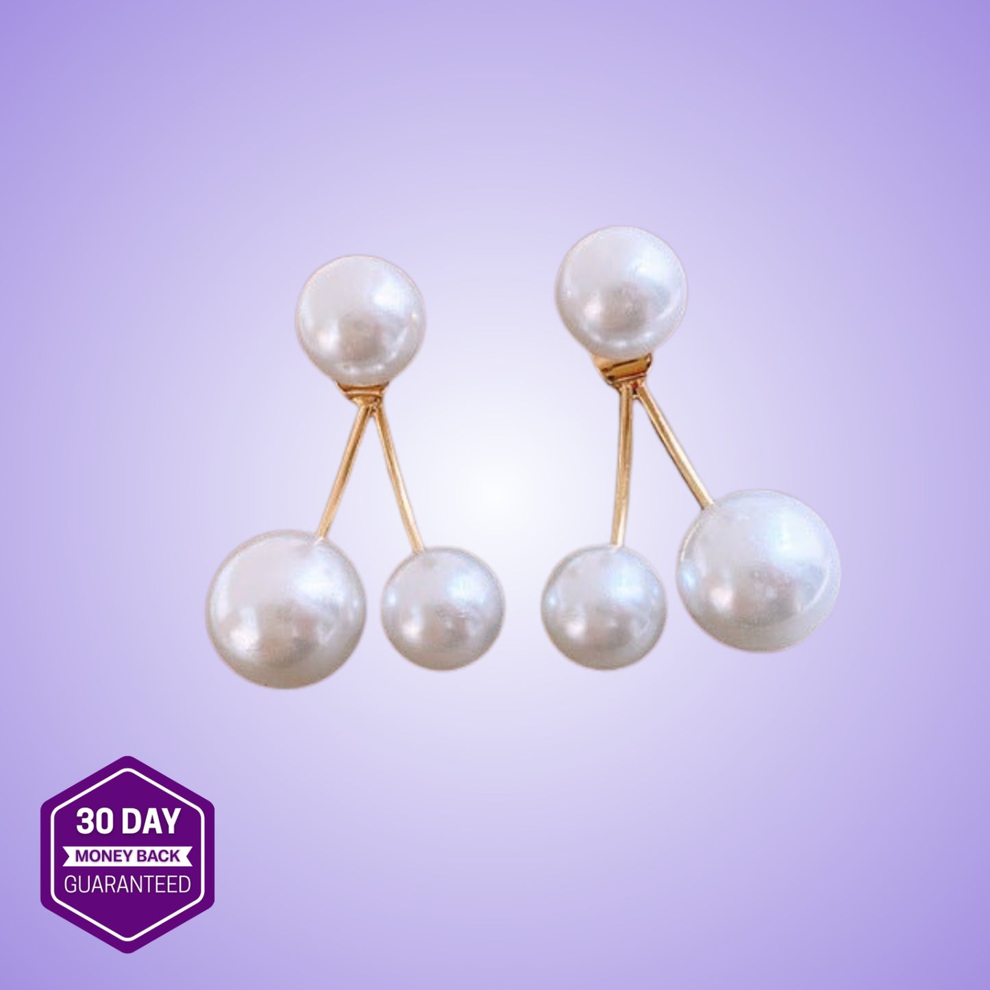 Retro Creative Women's Pearl Cherry Earrings