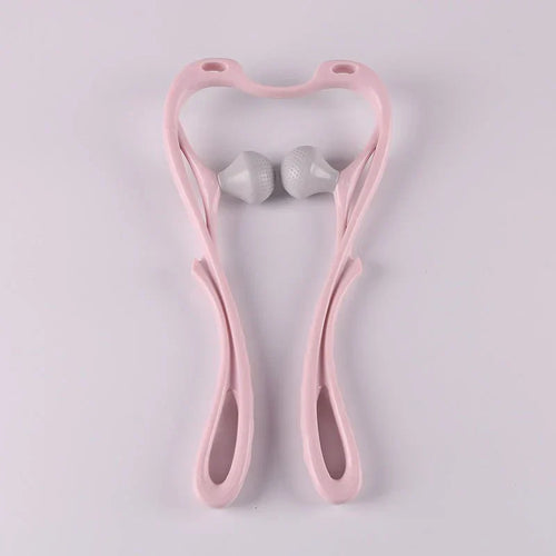 Neck Massager High Quality Multi-function Manual Relaxed Cervical Massager Pressure Relieve Double Ball Pressing Meridian Massager